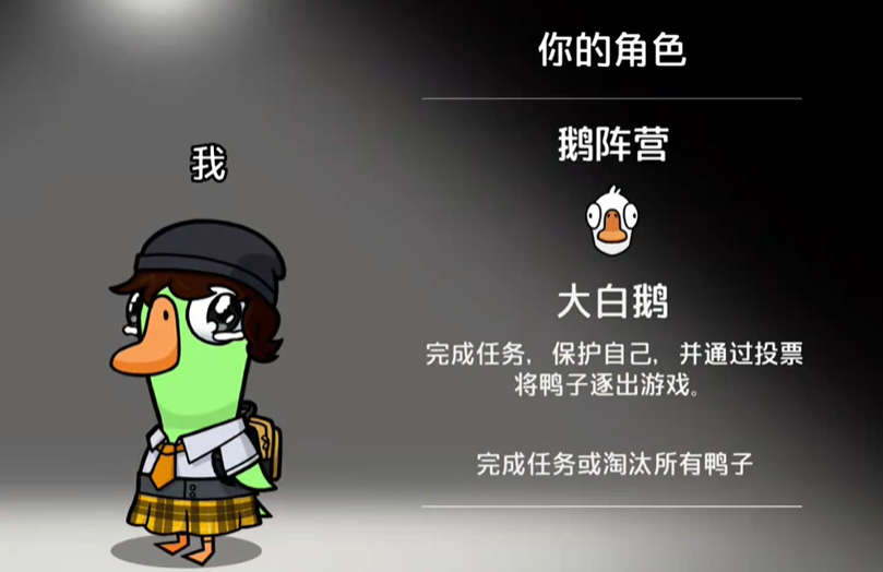 鹅鸭杀大白鹅是什么职业