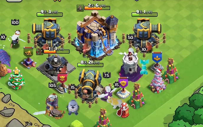 部落冲突骷髅怎么召唤