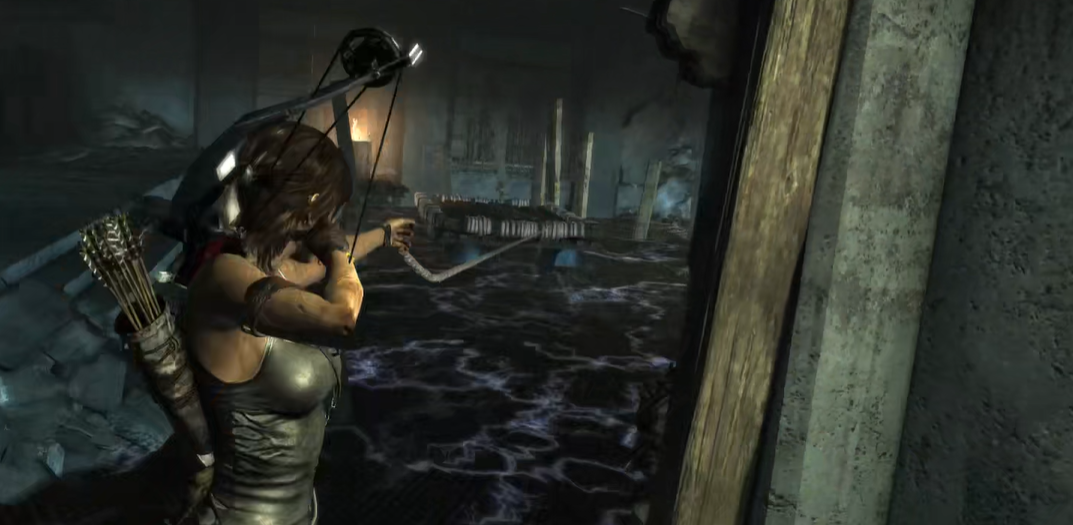 古墓丽影水里有电流怎么过