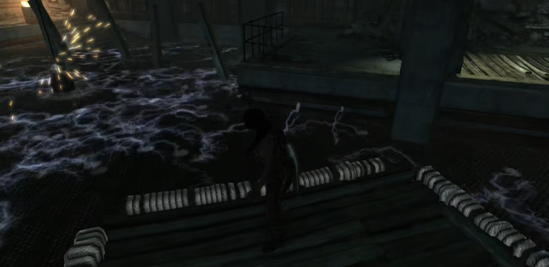 古墓丽影水里有电流怎么过