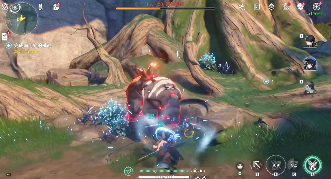 鸣潮120级熊王怎么打