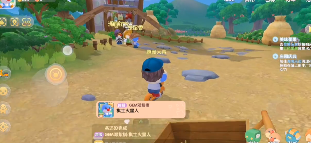 摩尔庄园稻田怎么去