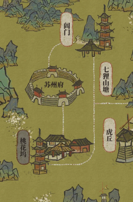 江南百景图桃花村怎么玩 江南百景图桃花村怎么玩