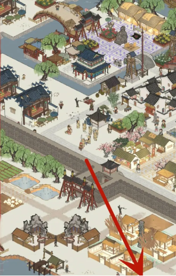 江南百景图手帕怎么用
