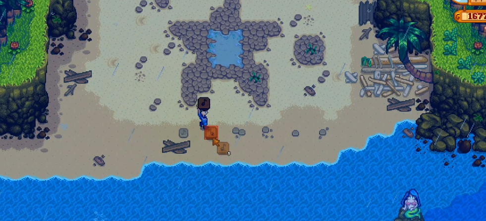 星露谷物语姜岛什么时候下雨