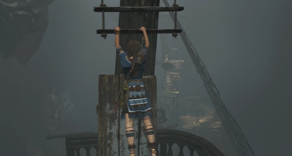 古墓丽影暗影船吊臂怎么过