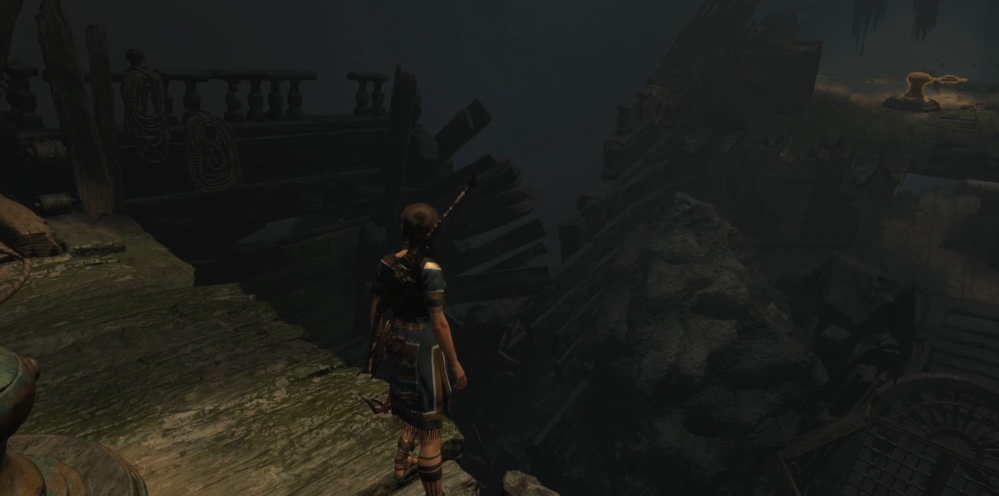 古墓丽影暗影船吊臂怎么过