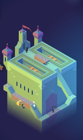 纪念碑谷第五关怎么解开