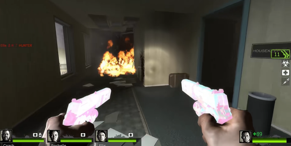 求生之路2火场怎么出去