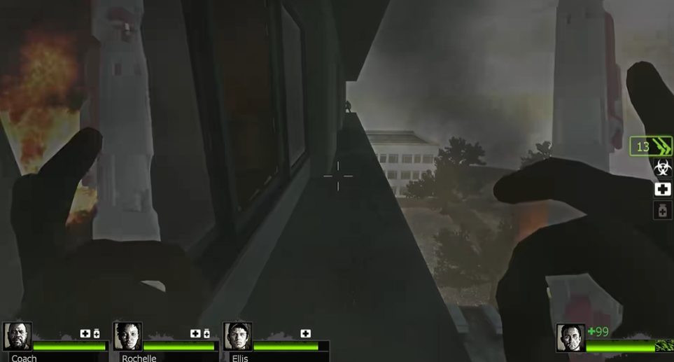 求生之路2火场怎么出去