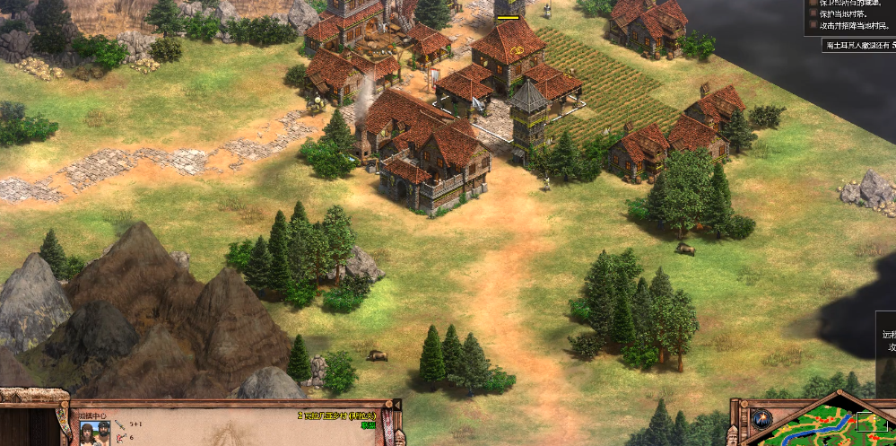 帝国时代2拨云见月怎么玩