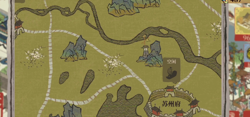 江南百景图织布纺在哪