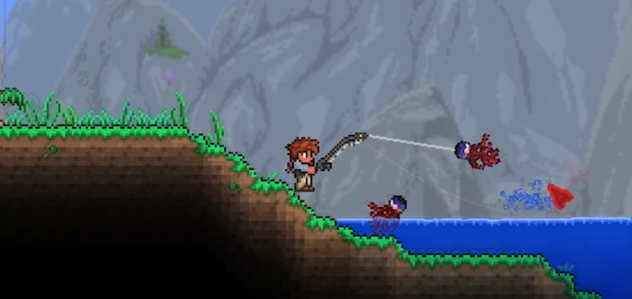 泰拉瑞亚钓鱼得什么