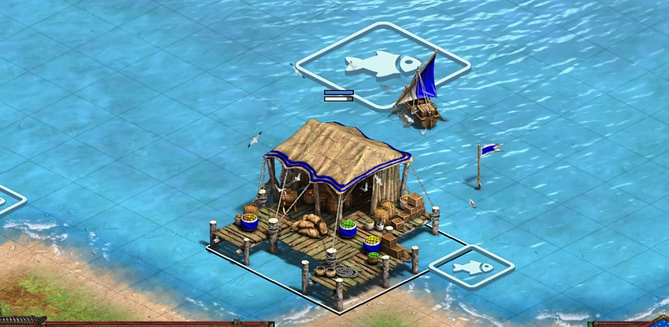 帝国时代2养鱼场怎么建造