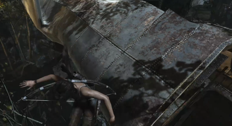 古墓丽影飞机残骸怎么过